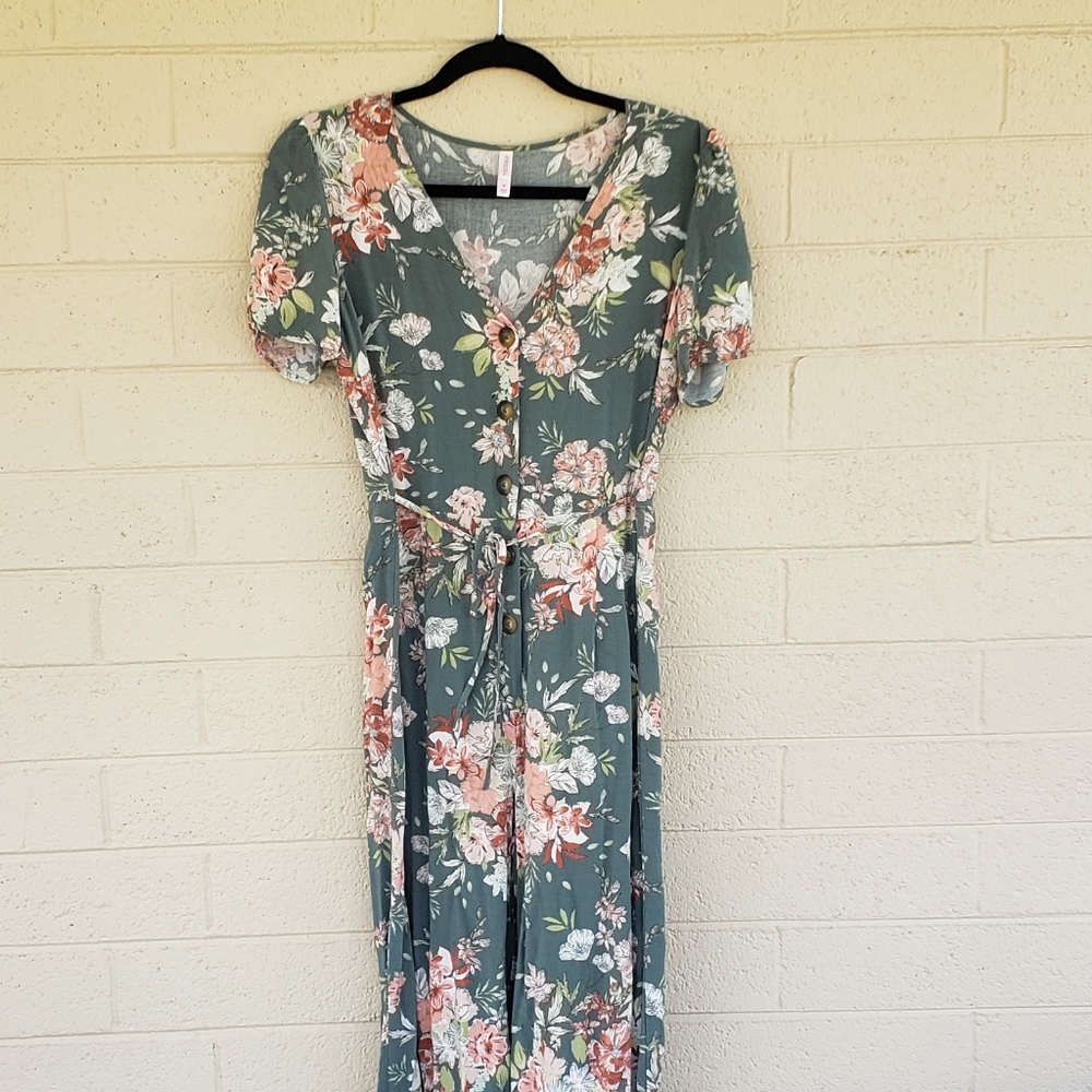 Floral Jumpsuit